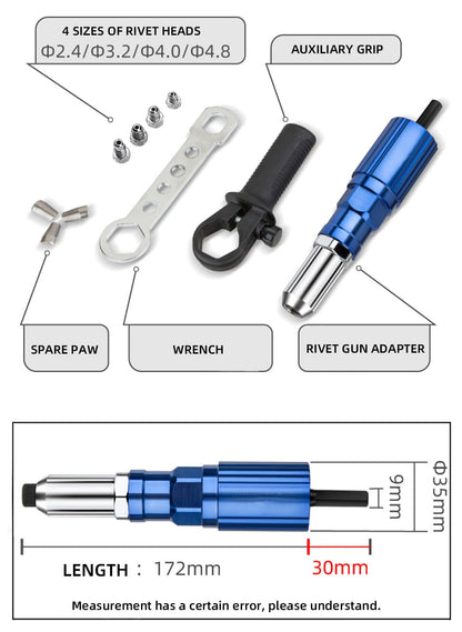 ToolBoxGenius™ Professional Electric Rivet Gun